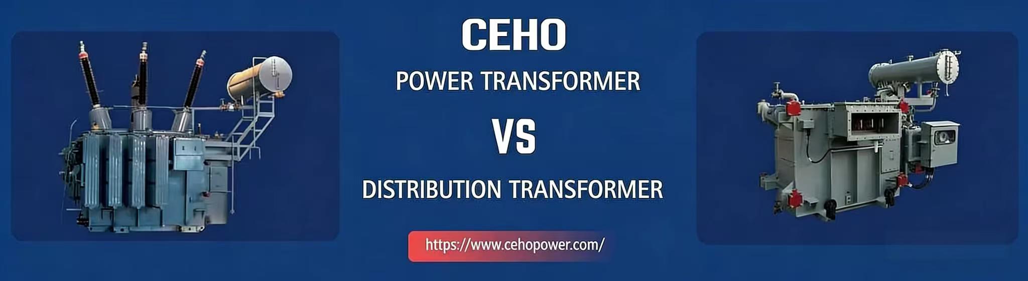 Diferencia entre transformador de potencia y transformador de distribución