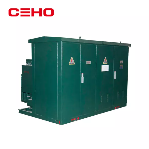 Subestación tipo caja preinstalada americana